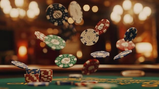 Slot games and live casino dashboard